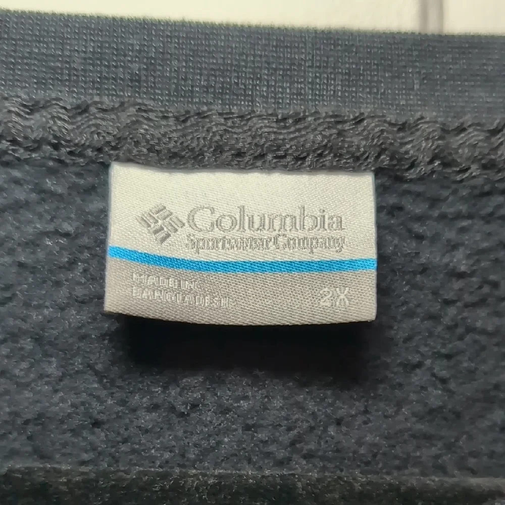 Columbia Women's Black Crewneck Sweatshirt with Logo - Picture 2 of 5